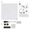 Nobo Quadro Magnético 36x36cm Branco