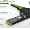 Novus Agrafador 140 folhas B50 preto