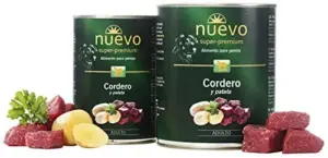 Nuevo Super Premium Cordeiro e Batata 800g Ração Húmida