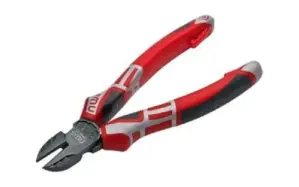 NWS Alicate Corte Diagonal 180mm Aço Resistente para Construção