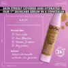NYX Bare With Me Serum Concealer Sand 9,6ml Cobertura modulável, hidratante
