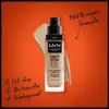 NYX Can’t Stop Won’t Stop Base Líquida Buff 30ml Cobertura Total Matificante