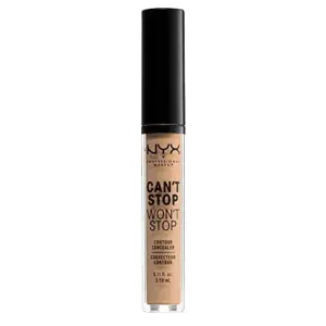 NYX Can’t Stop Won’t Stop Corretor Líquido Medium Olive 3,5ml Corretor vegano de alta cobertura
