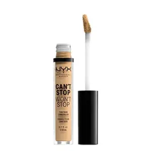 NYX Can’t Stop Won’t Stop Corretor Líquido Tom 08 True Beige 3,5ml Comp. Alta Cobertura