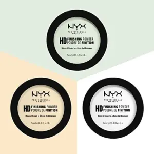 NYX High Definition Finishing Powder Banana 8g Fixador de Maquiagem