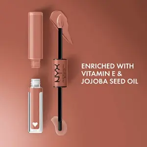 NYX Shine Loud High Shine Lip Color 07 Global Citizen Brilho Ultrabrilhante