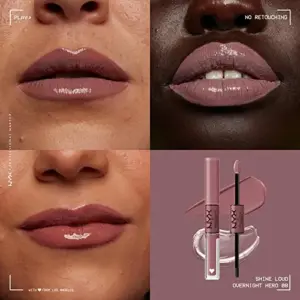 NYX Shine Loud Overnight Hero Brilho Ultrabrilhante