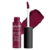 NYX Soft Matte Lip Cream Abu Dhabi Bege Rosado Acabamento Matte