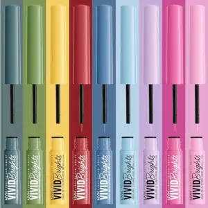 NYX Vivid Brights Eyeliner Líquido Sneaky Pink Matte 2ml