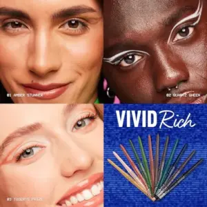 NYX Vivid Rich Lápis de Olhos Multicor