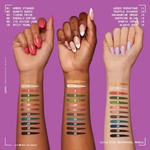 NYX Vivid Rich Lápis de Olhos Quartz Queen Brilhante 0,28g