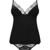 Obsessive Bella Rou Conjunto de Lingerie Sensual Preto M-L