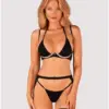 Obsessive Conjunto de 3 Peças Selinne Lingerie Sexy
