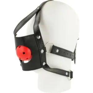 Ohmama Bondage Arnês de Cabeça de Boca Aberta