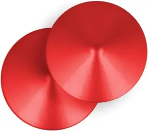 Ohmama Coberturas para Bicos de Círculo Vermelho