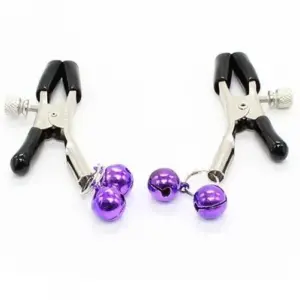 Ohmama Pinças Mamilos Silicone Lila