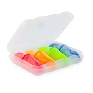 Ohropax Tampões Auditivos de Espuma Coloridas 8 unidades