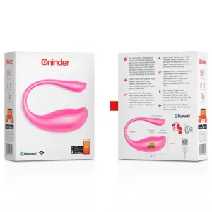 Oninder Nairobi Vibrador de Ovo Controle Remoto Pink Silicone