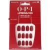 OPI Unhas Artificiais Big Apple Red