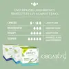 Organyc Penso Higiênico Ultra Fino Super com Abas 10 Unidades Algodão Bio