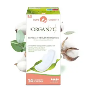 Organyc Penso Pós-parto Extra 14 Unidades Algodão Orgânico