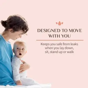 Organyc Pensos Higiênicos Pós-parto 12 Unidades Material de qualidade