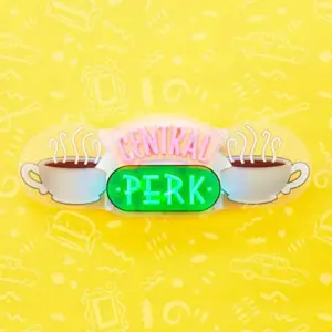 Paladone Colecionável Edição Oficial Central Perk Cafe Neon Light