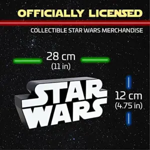 Paladone Colecionável Logo Star Wars Iluminado