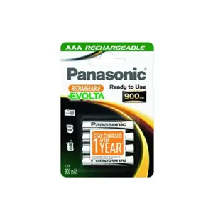 Panasonic Pilhas Recarregáveis AAA 900mAh Ni-Mh