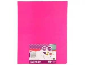 Papel de Seda 18g Rosa Forte 52x76cm