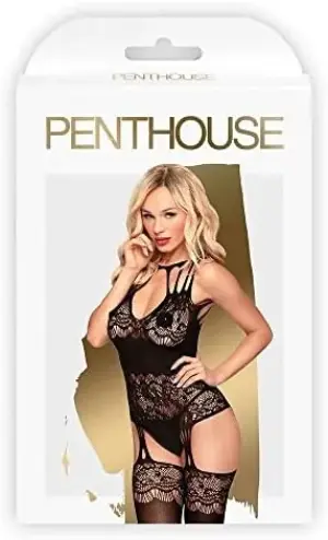Penthouse Hottie Bodystocking Preto XL