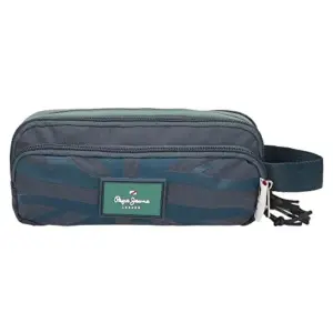 Pepe Jeans Estojo Azul 22cm poliéster Estojos