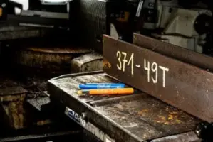 Pica Marcador Permanente de Gel Rojo Blister