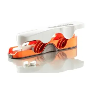 Pilbox Cutter Dispensador de Medicamentos com 4 Compartimentos