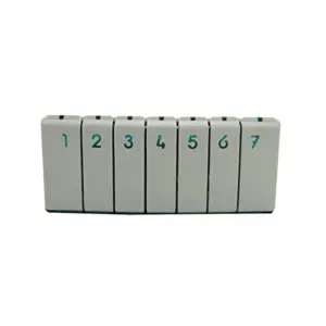 Pilbox Dispensador de Comprimidos Semanal 7 Dias Prático Funcionável