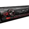 Pioneer MVH-S320BT 50W Autorrádio Bass com Bluetooth Vermelho