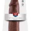 Pipedream King Cock 12″ Brown Realístico