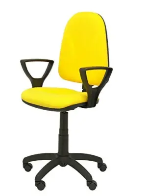 Piqueras y Crespo Algarra Bali Cadeira de Escritório Amarelo Ajuste Ergonômico