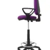 Piqueras y Crespo Ayna Bali Cadeira de Escritório Roxa Regulável