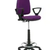 Piqueras y Crespo Ayna Bali Cadeira de Escritório Roxa Regulável
