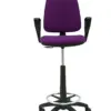Piqueras y Crespo Ayna Bali Cadeira de Escritório Roxa Regulável