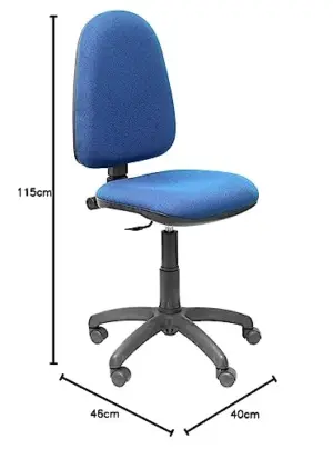 Piqueras y Crespo Ayna Cadeira de Escritório Azul Marinho Ajuste Ergonômico