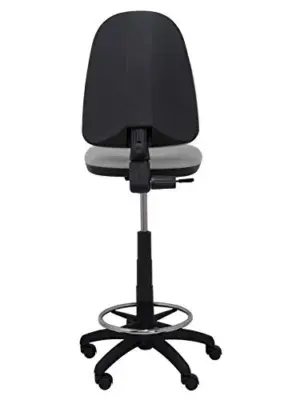 Piqueras y Crespo Banquinho Ergonômico Cinza Ajuste Ergonômico