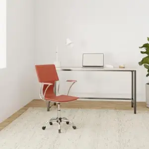 Piqueras y Crespo Bogarra Cadeira Operativa Laranja Ajuste em Altura