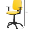 Piqueras y Crespo Cadeira Operativa Amarelo Regulável