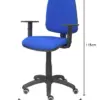 Piqueras y Crespo Cadeira Operativa Azul Ajuste Ergonômico