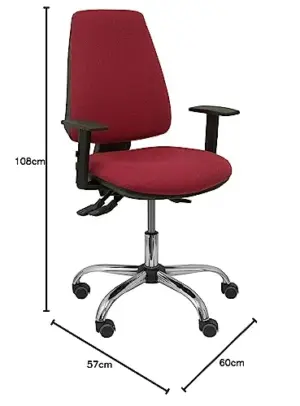 Piqueras y Crespo Elche S24 Cadeira de Escritório Ajuste Ergonômico