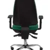Piqueras y Crespo Elche S24 Cadeira de Escritório Verde