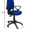 Piqueras y Crespo Elche S Cadeira Operativa Azul Regulável