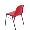 Piqueras y Crespo Embalar Confiantes Cadeiras de Visita Ergonômicas Preto Vermelho